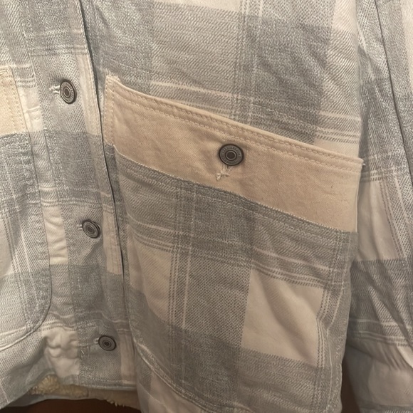 NWOT Free People Woodlands Plaid Jacket - Picture 6 of 10